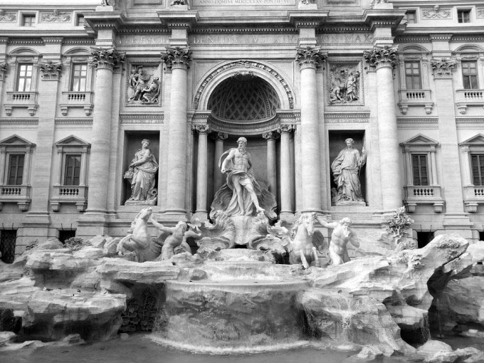 Trevi fountain